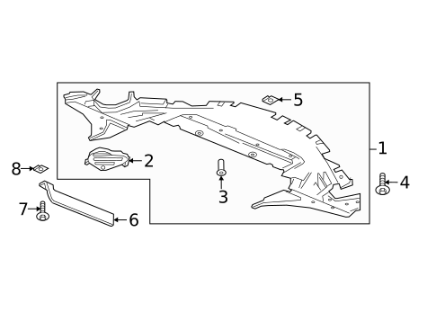 Splash Shields for 2018 Buick Regal Sportback #2