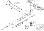16112228839 - Fuel Supply: Fuel Supply Line for BMW Image