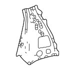 6171160100 - : Outer Panel for Toyota Image