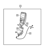 5064047AA - Mopar Accessories - Component Parts: Bracket for Chrysler: 300 | Dodge: Charger, Magnum Image