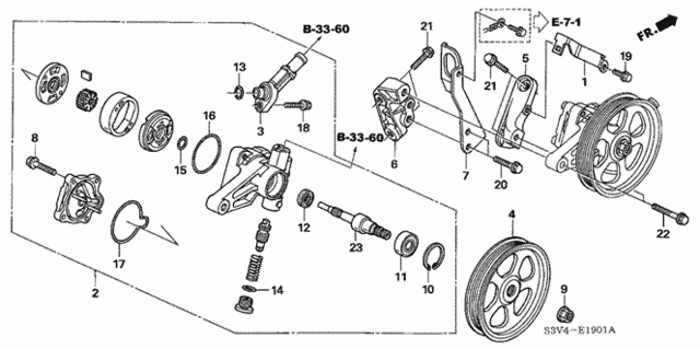 P.S. Pump - Bracket (2) for 2005 Acura MDX #0