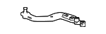 1726366VA00 - Engine: Stay Bracket for Honda Image