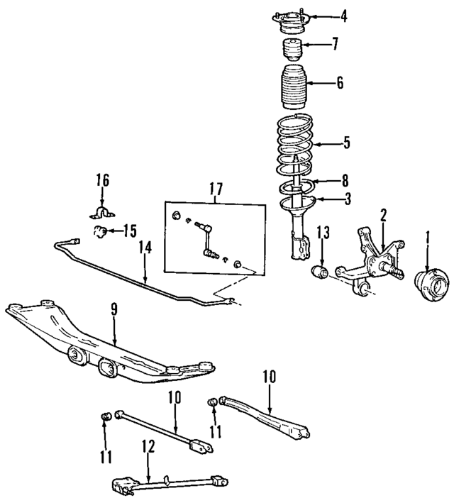 5510129000 - : Suspension Trailing Arm for Hyundai Image