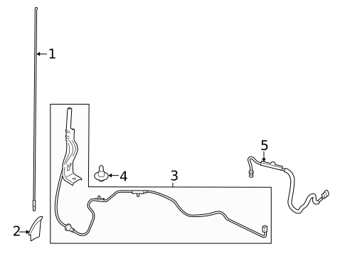 Antenna & Radio for 2015 Ford F-150 #1