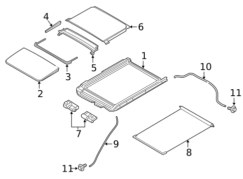 Sunroof for 2023 Nissan Murano #0