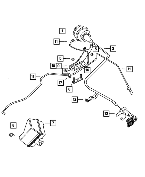 Speed Control for 2004 Chrysler PT Cruiser #0