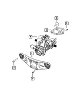 68468076AA - Differential and Drive Line: Differential Bracket, Front for Mopar Image