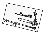 53601S0XA01 - Steering: Steering Gear for Honda: Odyssey Image
