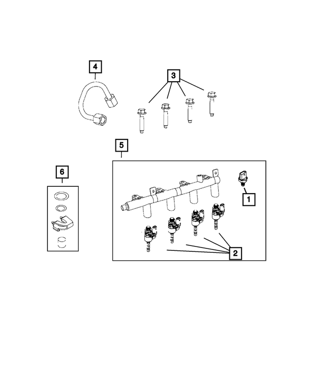 68440295AA - Fuel and Accelerator Pedal: Fuel Pressure Sensor for Mopar Image