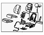 23148865 - Body: Seat Assembly for Chevrolet: Impala Image