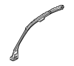 4N0809201N - Body: Windshield Pillar Reinforced for Audi: A8 Quattro, S8 Image