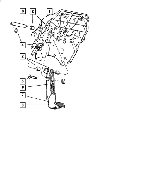 Clutch Pedals for 2014 Ram 2500 #0