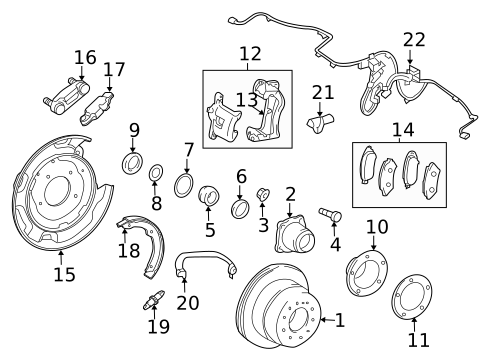 Parking Brake for 2017 Lexus LX570 #1