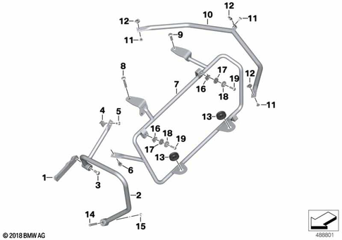 Luggage System for 2018 BMW-Motorrad F 850 GS #0