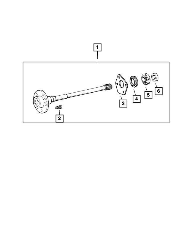 4762841 - Rear Axle: Hub Stud, Right Or Left for Mopar Image