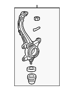 51210S4KA00 - Suspension: Knuckle for Honda: Accord Image