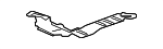 25912945 - Exhaust: Heat Shield for Chevrolet: Equinox | Pontiac: Torrent | Saturn: Vue Image