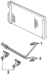 25629621 - : Oil Cooler Line Clip for GM Image
