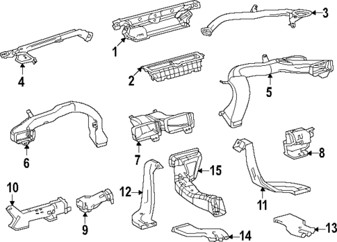 Ducts for 2025 Toyota 4Runner #0