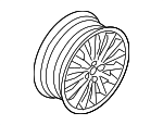 36116786220 - : Wheel, Alloy for Mini Image
