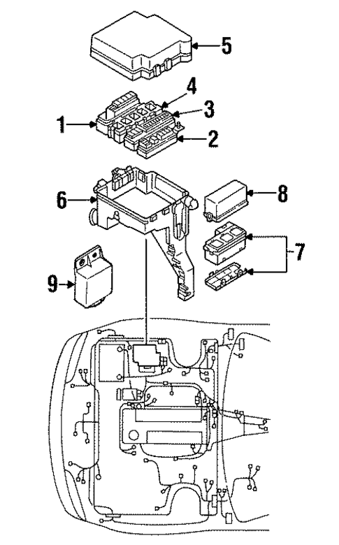 Electrical Components for 1997 Nissan 240SX #0