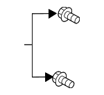 Disc Brake Caliper Anchor Plate Bolt