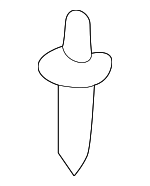 9026904047 - Body: Extension Rivet for Toyota: 4Runner, RAV4 Image