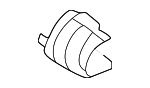 68655029AA - Body: Cluster Bezel Bracket for Mopar Image
