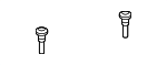 6509706AA - Body: Bracket Screw for Mopar Image