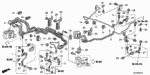 46375SEAG60 - Chassis: PIPE V, BRAKE for Acura Image