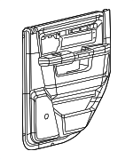 6SM641XTAB - : Door Trim Panel for Ram: 2500, 3500 Image