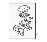 969113Y100 - : Armrest Assembly for Nissan Image