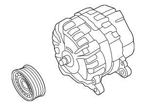 PB903018B - Electrical: Alternator for Porsche Image