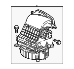 79305TZ5A42 - HVAC: Blower Case for Honda: Passport, Pilot, Ridgeline Image
