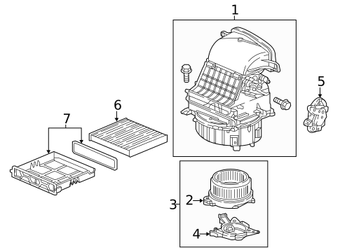 Controls for 2023 Honda Ridgeline #1