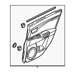 BAP16852YB02 - : Trim Panel Assembly for Mazda: 3 Image