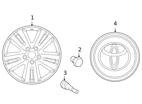 Wheels for 2006 Toyota Highlander #0