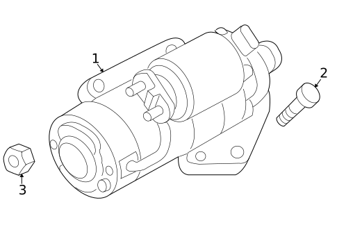 Starter for 2005 Mazda 6 #1
