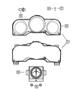 5172357AC - Electrical: Instrument Panel Cluster for Mopar Image image