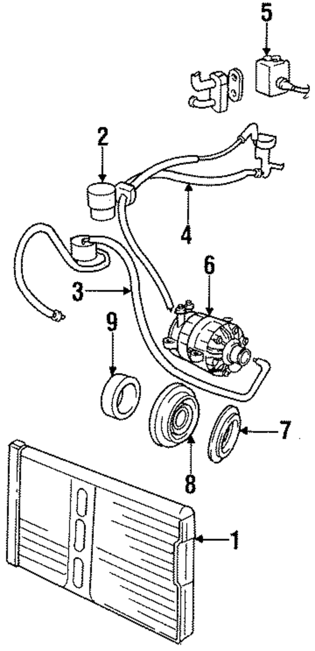 4773669AC - HVAC: A/C Receiver Drier for Mopar Image