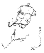 68637556AB - Electrical: Underbody Wiring for Jeep: Grand Cherokee Image