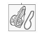 192005J0A01 - : Water Pump for Honda: Crosstour Image