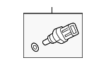 37870RWCA01 - Cooling System: Temp Sensor for Honda: Accord, Civic, Clarity, CR-V, CR-Z, Crosstour, Fit, HR-V, Insight Image image