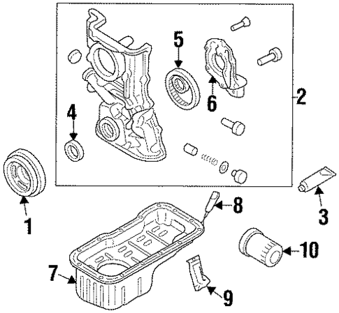 Filters for 1998 Nissan 200SX #1