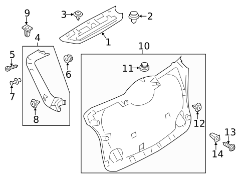 Interior Trim for 2016 Mini Cooper Paceman #0