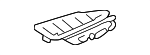 66115VC010 - Body: Defroster Grille for Subaru Image
