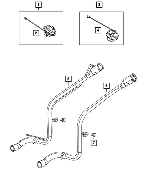 Fuel Tank Filler Tube for 2012 Dodge Caliber #0