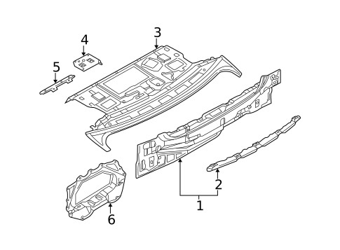 Rear Body for 2001 Nissan Maxima #0