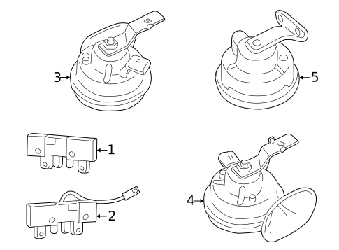 Anti-Theft Components for 1996 Land Rover Range Rover #0
