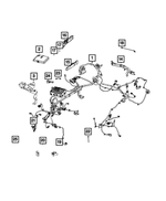 68336721AD - Electrical: Headlamp To Dash Wiring for Mopar Image